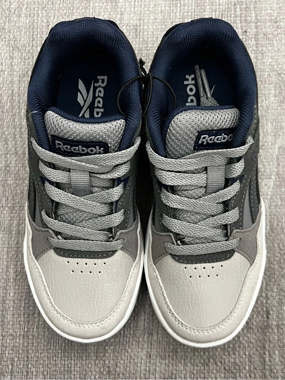 Reebok Royal Prime 2.0 Low Top Lace-Up Unisex Kids Sneaker US 11 Gray